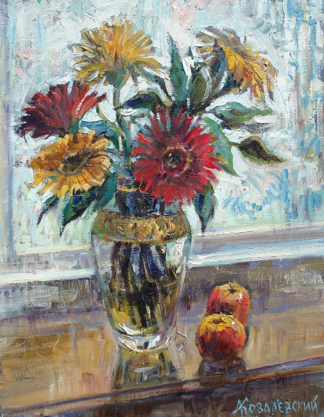 Painting for sale online - Gerberas