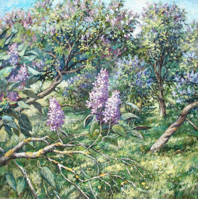 Painting for sale online - Lilac
