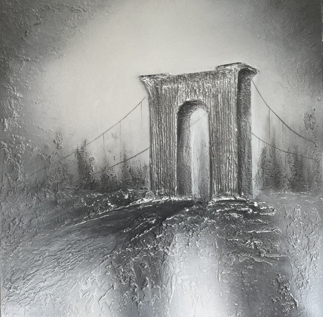 Painting for sale online - Mysterious Bridge