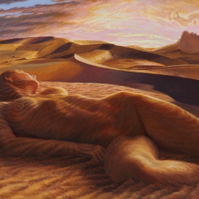 Painting for sale online - Evening heat