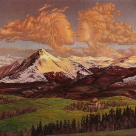 Painting for sale online - House for two