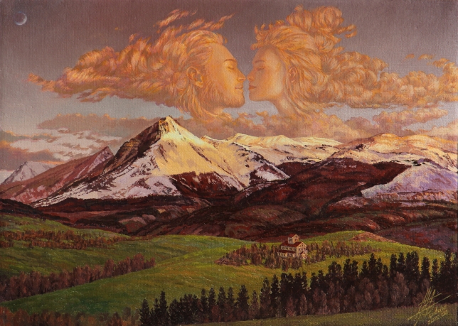 Painting for sale online - House for two