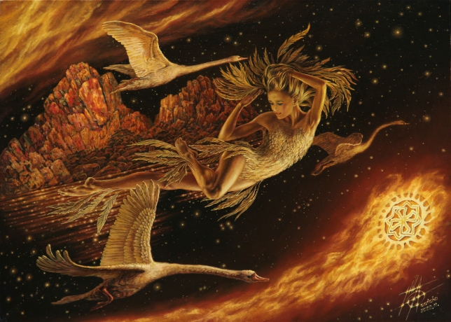 Painting for sale online - Following the sun