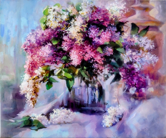 Painting for sale online - Lilac