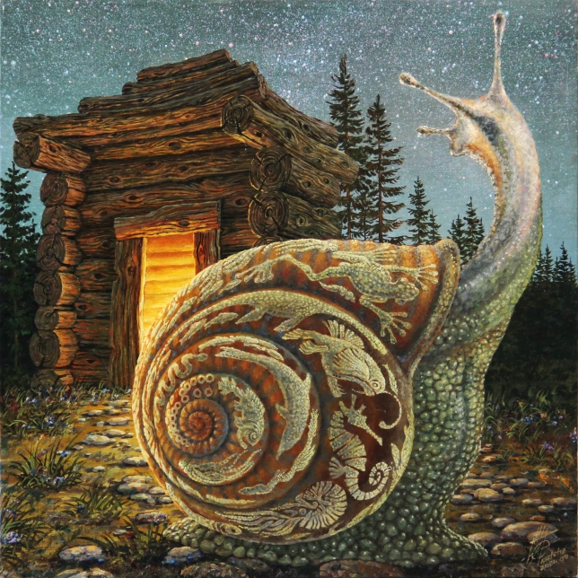 Painting for sale online - Snail
