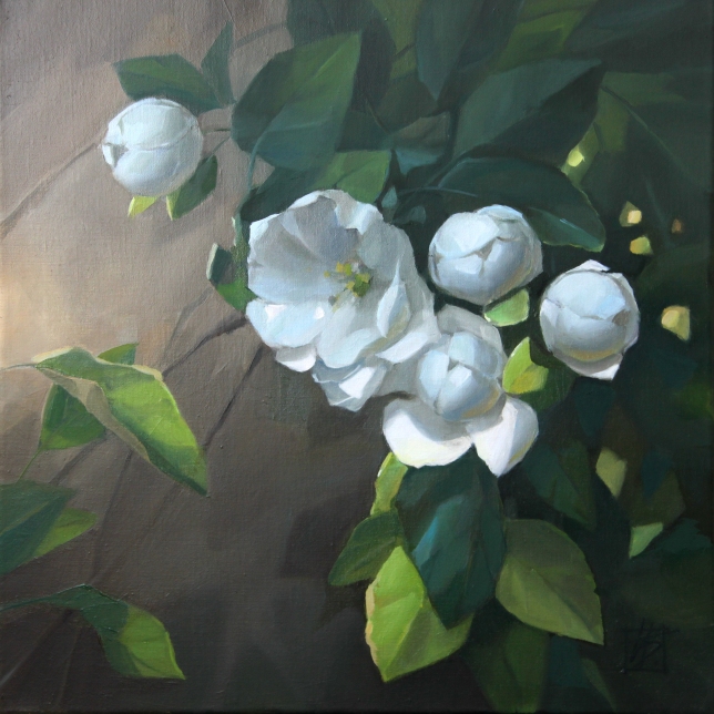 Painting for sale online - Apple blossoms 1