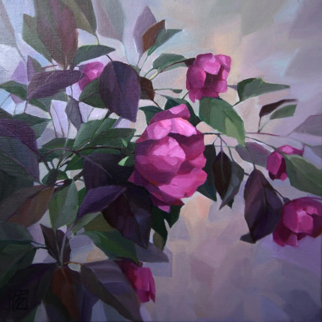 Painting for sale online - Apple blossoms 3
