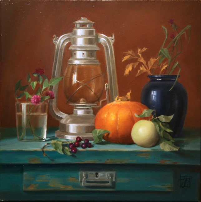 Painting for sale online - Still life with pumpkin