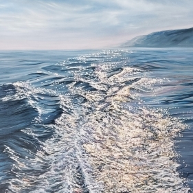 Painting for sale online - Baikal sparks