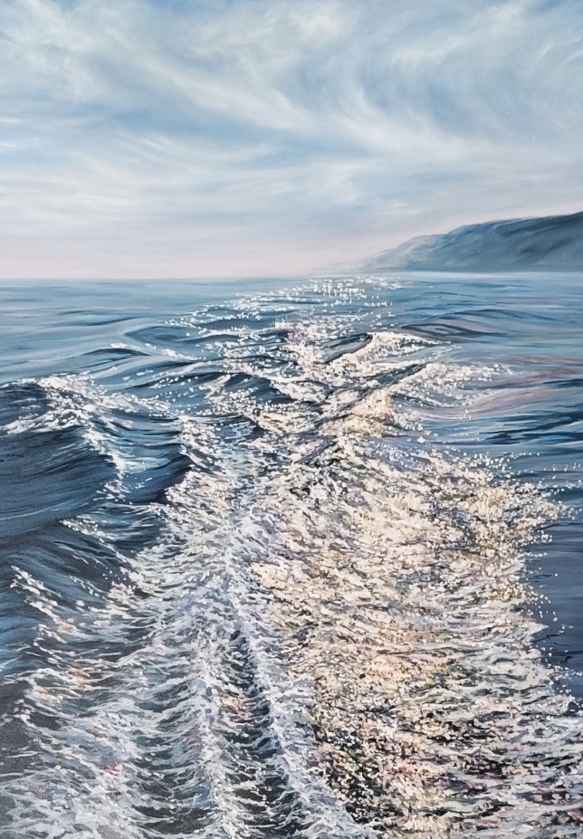 Painting for sale online - Baikal sparks