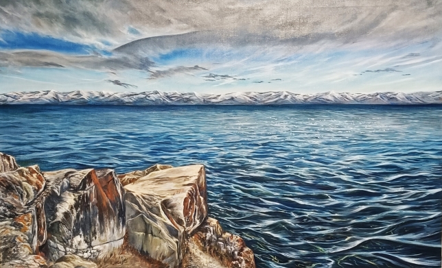 Painting for sale online - Spring Baikal