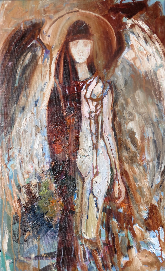 Painting for sale online - Angel