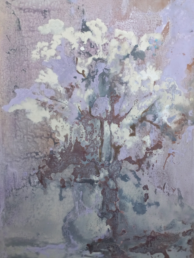 Painting for sale online - Lilac bouquet