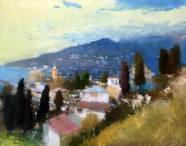 Painting for sale online - Yalta in March