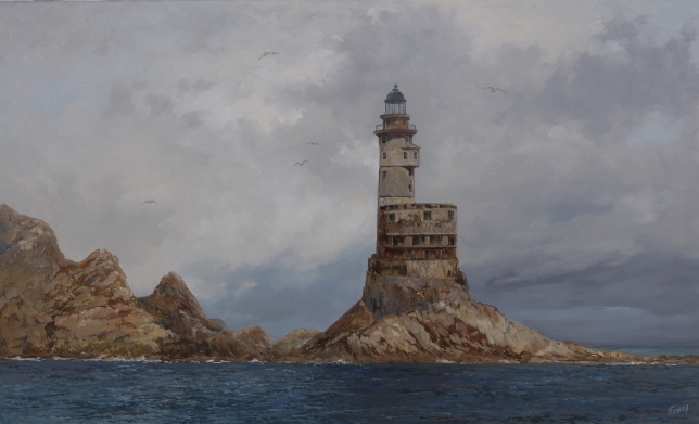 Painting for sale online - Aniva Lighthouse