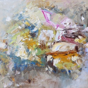 Painting for sale online - street glow