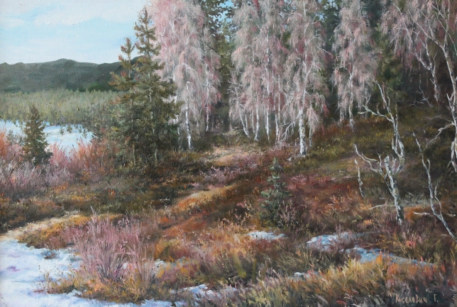 Painting for sale online - Thawed patches