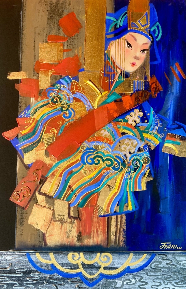 Painting for sale online - Colors of Chinese Holiday