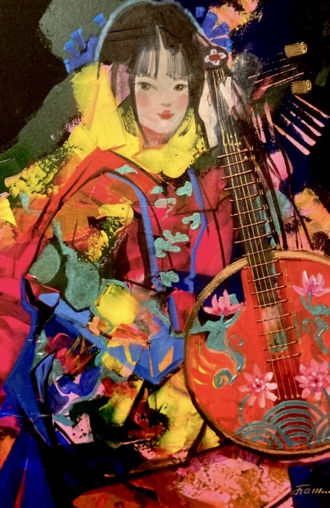 Painting for sale online - The Musical Soul of China