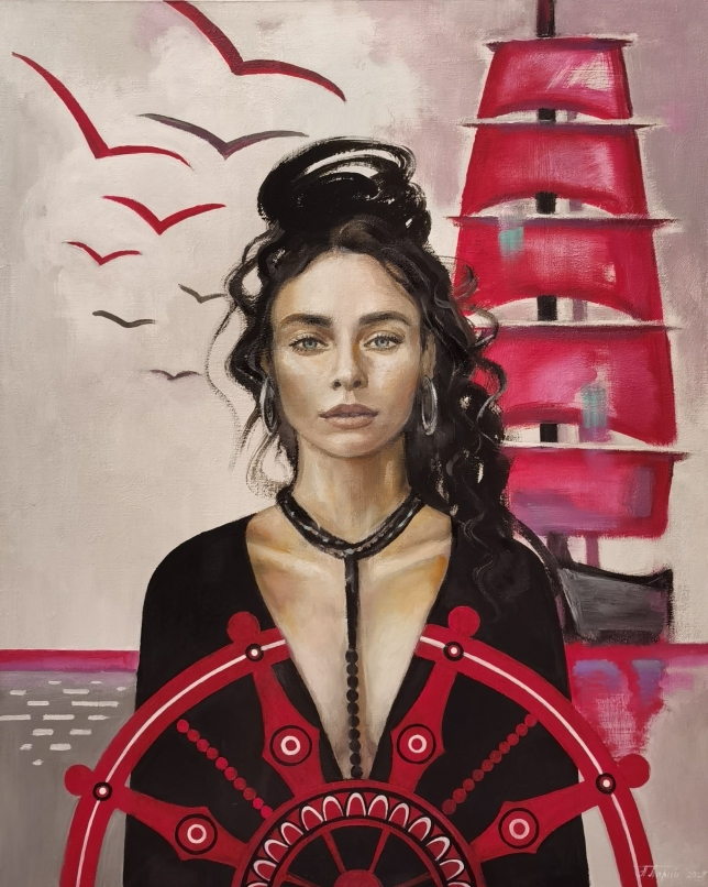 Painting for sale online - Metaphorical picture. Not scarlet sails