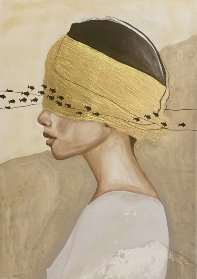 Painting for sale online - In the Stream