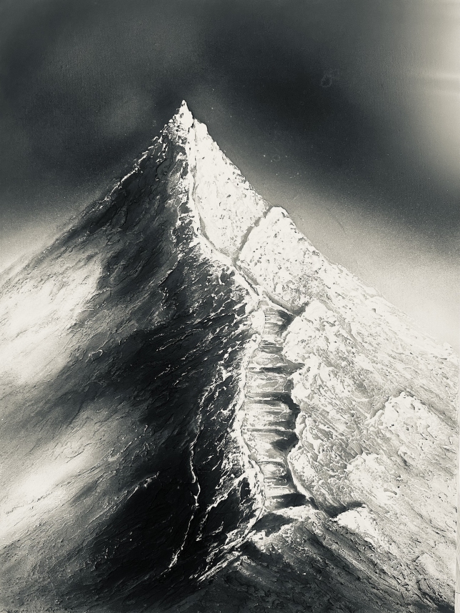 Painting for sale online - The Way to the Top 