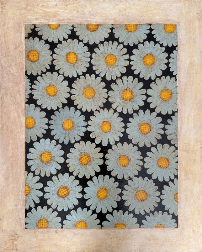 Painting for sale online - Forget-me-nots