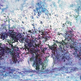Painting for sale online - Lilac