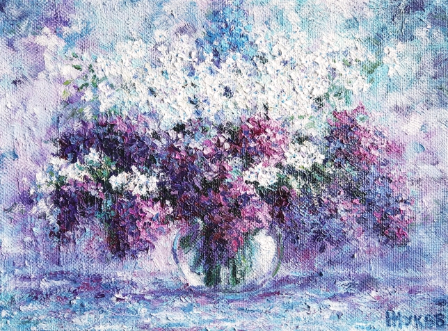 Painting for sale online - Lilac