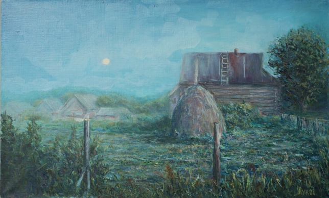 Painting for sale online - Countryside view