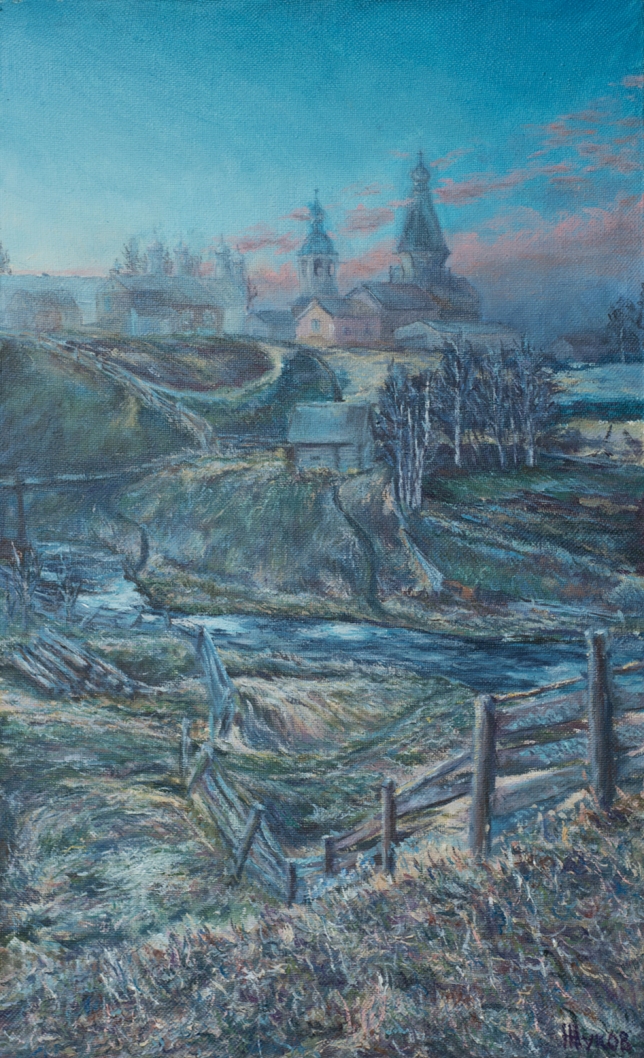 Painting for sale online - Nenoksa, Arkhangelsk region