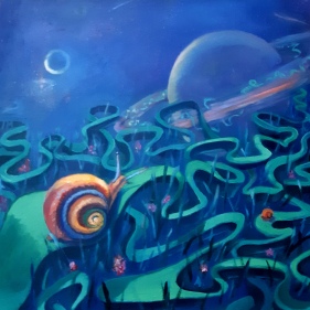 Painting for sale online - The road is mastered by the one who walks it