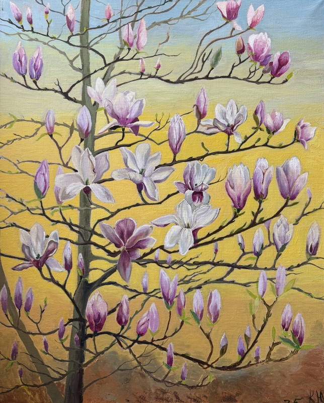 Painting for sale online - Series of works Paradise Garden 