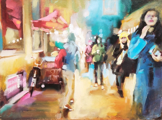 Painting for sale online - Walk