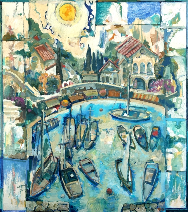 Painting for sale online - Summer Greece