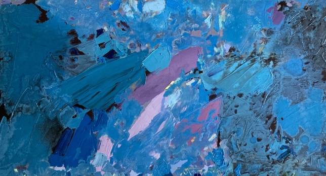 Painting for sale online - Mood of the color tourmaline