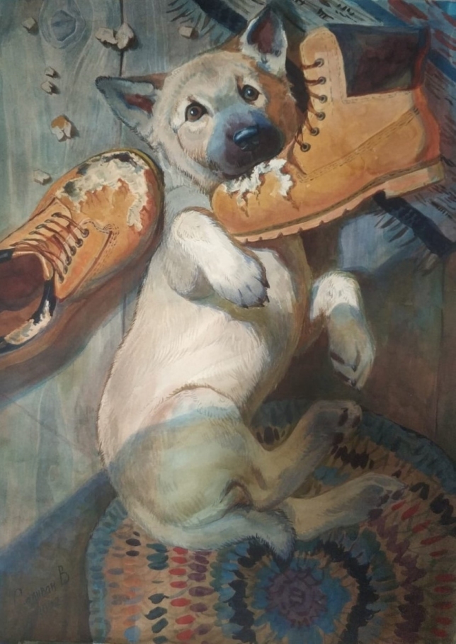 Painting for sale online - Shoe designer