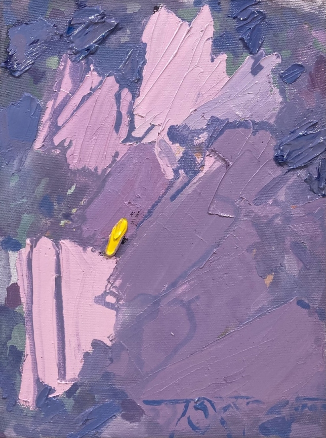 Painting for sale online - Lilacs and roses