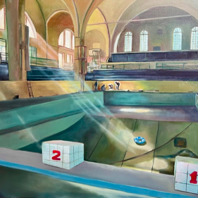 Painting for sale online - Space