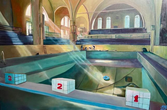 Painting for sale online - Space