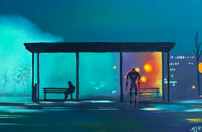 Painting for sale online - Expectation