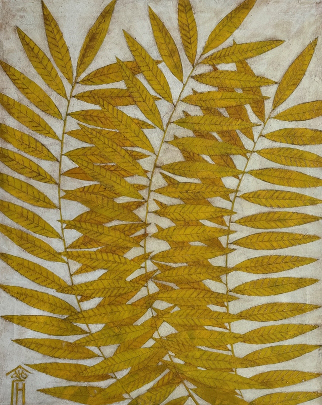 Painting for sale online - Golden branches
