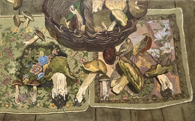 Painting for sale online - Still life with mushrooms