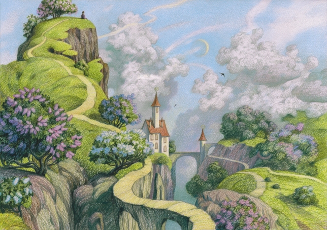 Painting for sale online - LILAC DAYS