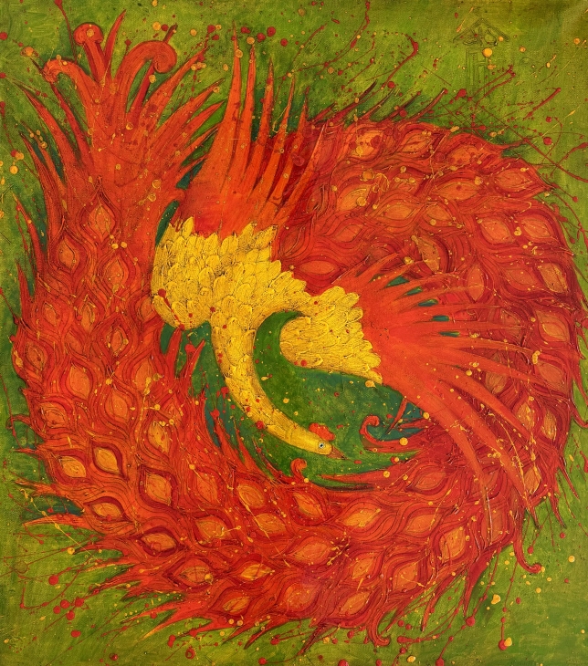 Painting for sale online - Firebird