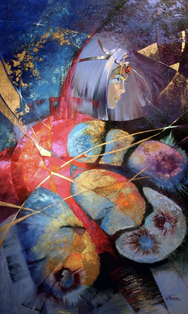 Painting for sale online - Planet of Butterflies