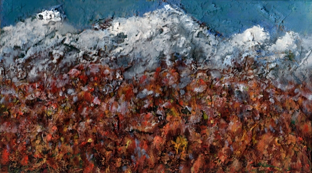Painting for sale online - Autumn mountains
