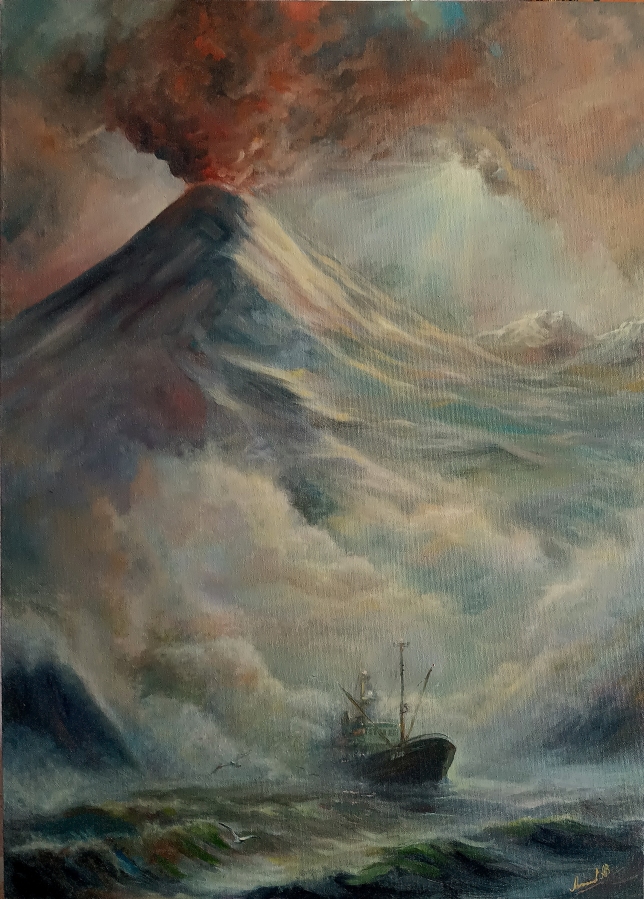 Painting for sale online - Fog