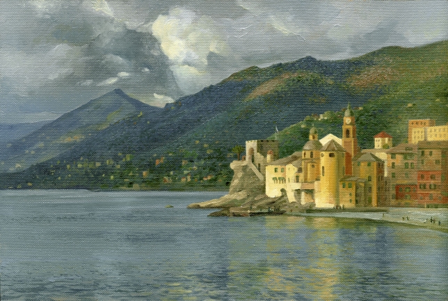 Painting for sale online - JANUARY IN GENOVA