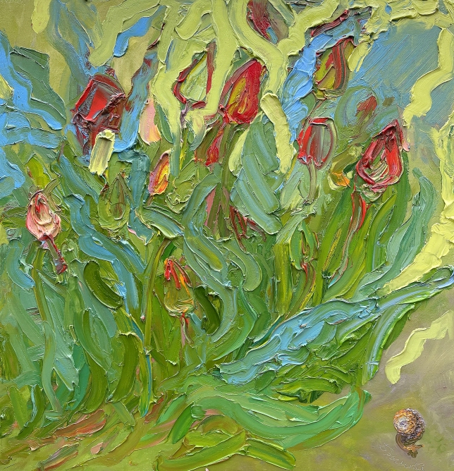 Painting for sale online - Snail